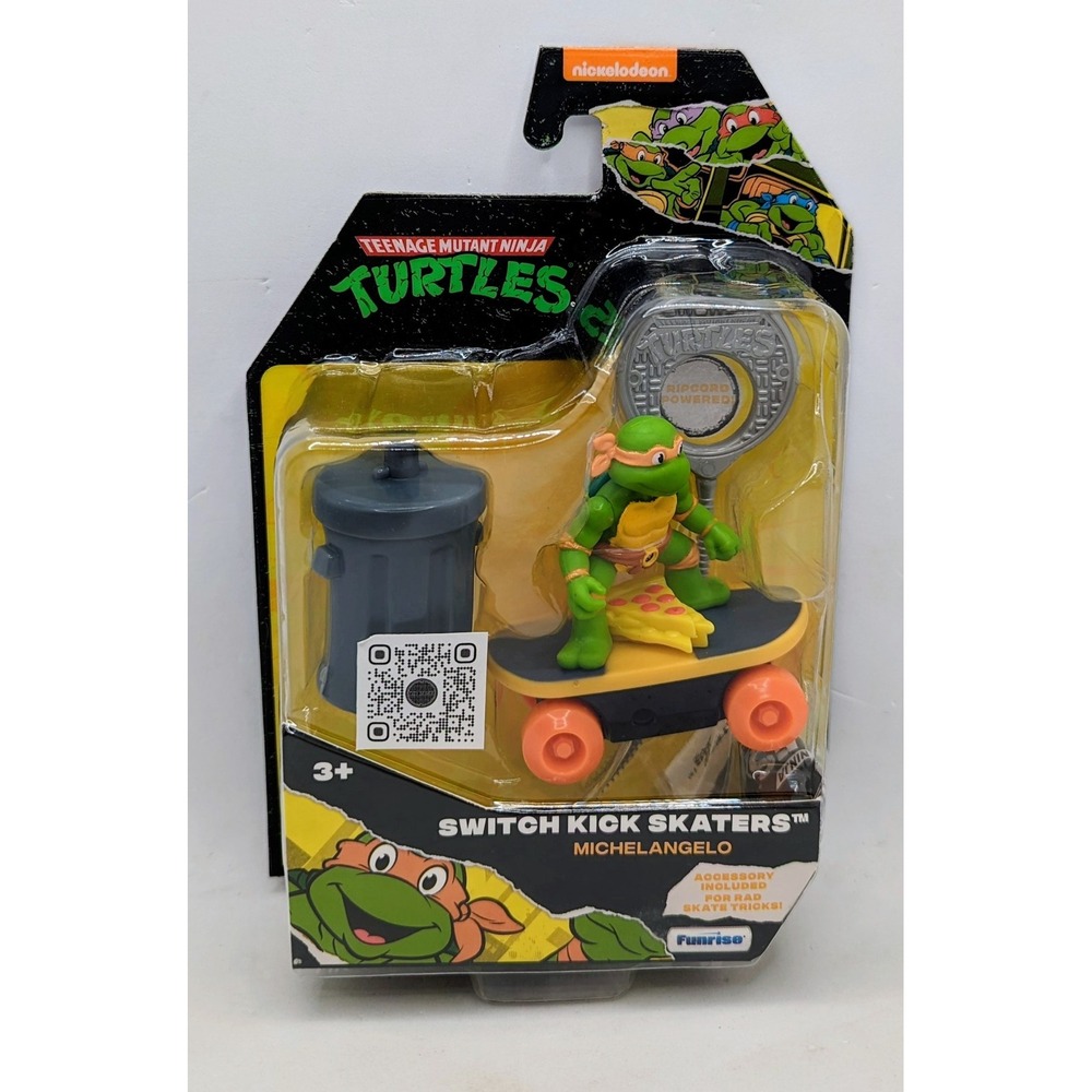 Funrise TMNT Teenage Mutant Ninja Turtles Switch Kick Skaters Michelangelo